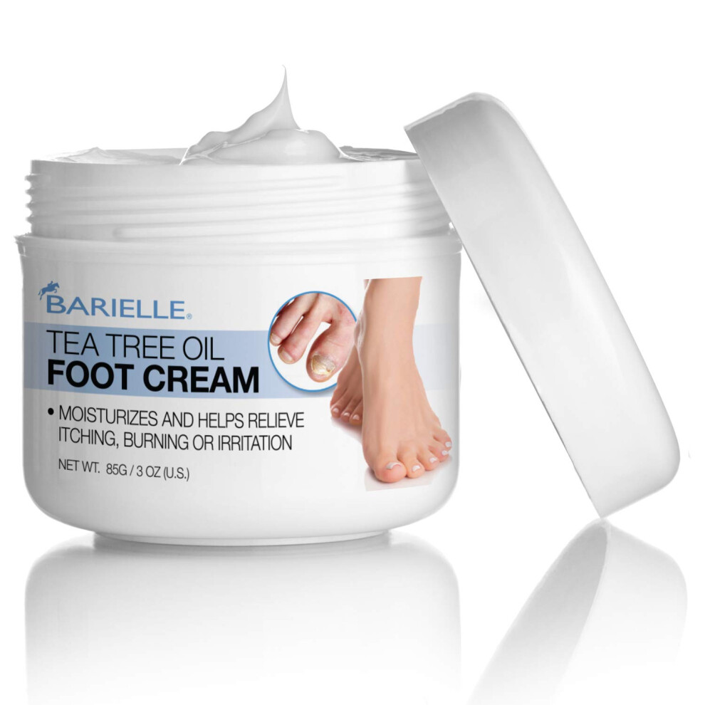 Cream Barielle Tea Tree Foot 3 Oz. - Dry Cracked Heels Repair Moisture Foot