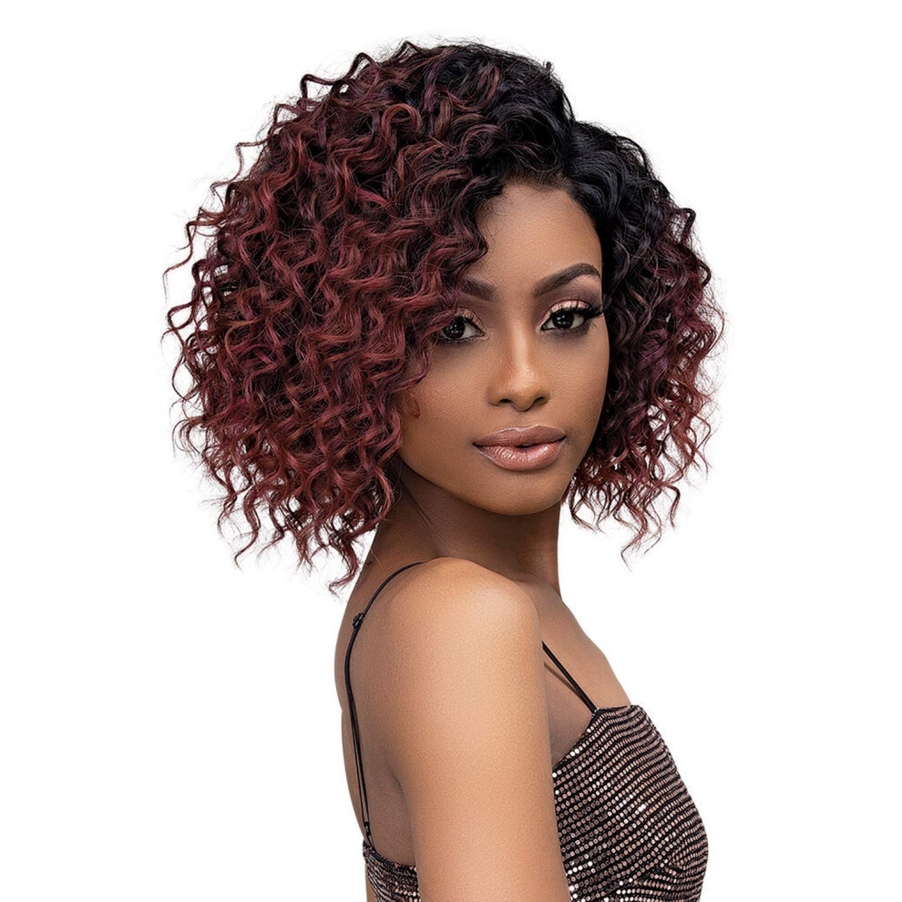 Janet Collection Unisex Not,Specified Melt 13X6 Frontal Part Deja Lace Wig (Strawberry Blonde)