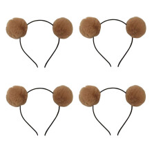 Pandeb?nd Bj?rne?rer Fluffy Furry Bl?d Ball Halloween F?dselsdagsfest kostume til piger Drenge Kvinder Voksne (N s?t)
