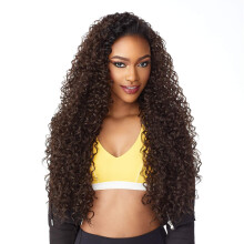 Sensationnel Instant updown halfwig pony - IUD 10 4 style in 1 half wig and pony drawstring (4 MEDBROWN)