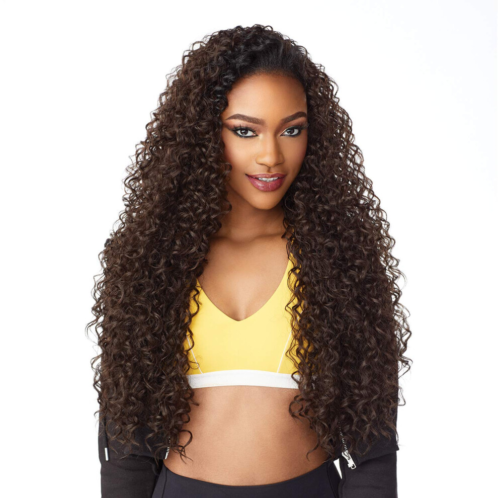 Sensationnel Instant Updown Halfwig Pony - Iud 10 4 Style In 1 Half Wig And Pony Drawstring (1 Jetblack)