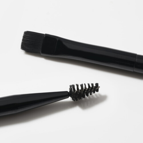 Tweezerman Dual-Ended Flat Brow Brush 2