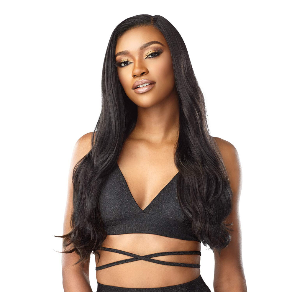 Sensationnel Unisex Vice Hd Lace Wig Natural Density Pre Plucked Hairline Baby Hair Vice Unit 2 (Mp/Caramel)