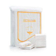 200PCS/1 Bolsa Discos de Algodón Orgánico Rectangulares para Desmaquillar