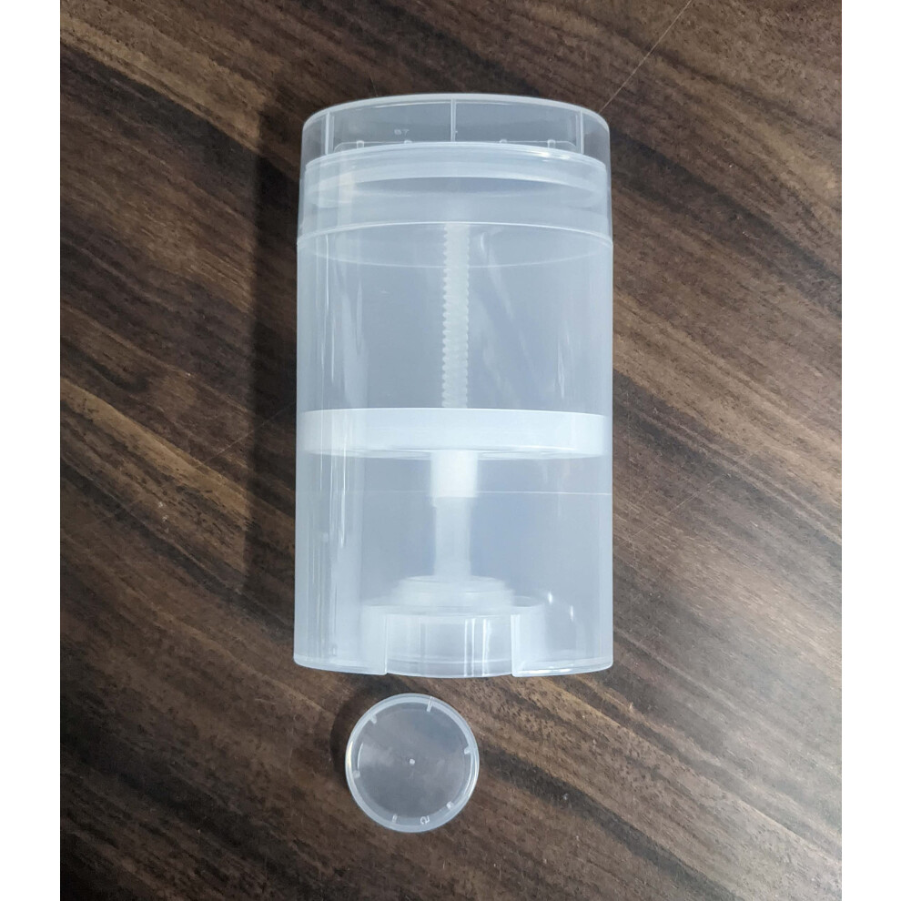 Deodorant Pre Dom Cich Majstrov Contai Empty Deodorant Container - 75G (2.5 Oz) Bottom-Fill Oval Removable Inner-Cap (4-Pack)