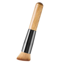 Liasun Flat Top Kabuki Foundation Brush - Premium bambus makeup ansigtsb?rste til Foundation Powder Blush Brush - Buffing Stippling Concealer