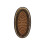 RED Premium Boar Bristles Pocket Wave Brush til m?nd - Medium h?rd buet palmeb?rste 3
