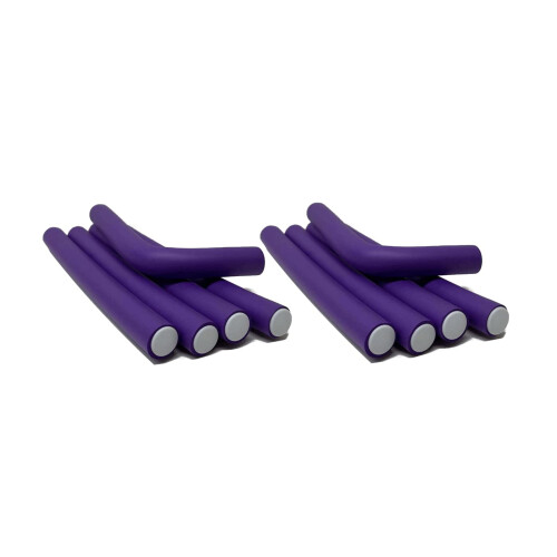 Flex Spongy Rod Rollers Twist-flex Pro Curls Hair Roller Large - 10PC