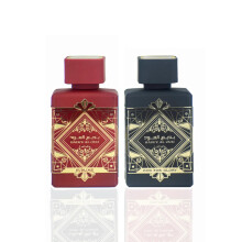 Lattafa Parfymer Bade'e Al Oud for Glory & Bade'e Al Oud Sublime EDP - 100ml (3,4 oz) |Vanilla Amber & Oud (VRDEPACK)