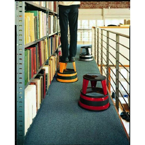 Cramer Kik Step Steel Step Stool, 2-Step, 350 lb Capacity, Orange - Model 1001-30 1