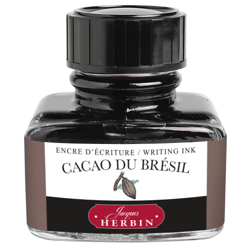 Herbin t   ytekyn   n muste - 30 ml pullotettu - Cacao du Bresil
