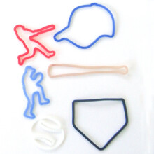 Silly Bandz Baseball Shapes - 24 kusov