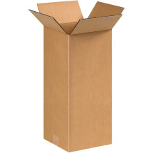 AVIDITI 8 x 8 x 18 hohe Wellpappkartons, hoch, 8 L x 8 B x 18 H, 25er-Pack | Versandverpackung, Umzugskarton f   r Zuhause oder das Gesch   ft, stabi