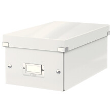 Box Organizzatore DVD CASSIMA CASSIONE CLIC E STORE DI LEITZ CASSIMO CON IMPATTO IMPATTABILE IMPATTABILE ORGANIZZATORE DI DESIT IMBACKETTO BABINATURA