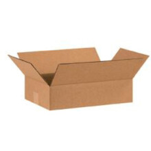 AVIDITI forsendelses?sker Flade 15""""L x 10""""B x 4""""H 25-Pak | B?lgepap?ske til pakning flytning og opbevaring