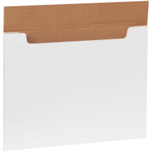 Aviditi Witte Jumbo Vouwdozen, 20" x 16" x 1/4", Verpakking van 20, Jumbo Eenvoudig Vouwen, Crush-Proof
