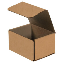 Aviditi Braune Versandkartons aus Kraft-Wellpappe, 5 x 4 x 3 Zoll, 50 St  ck, bruchsicher, f  r Versand, Post und Lagerung