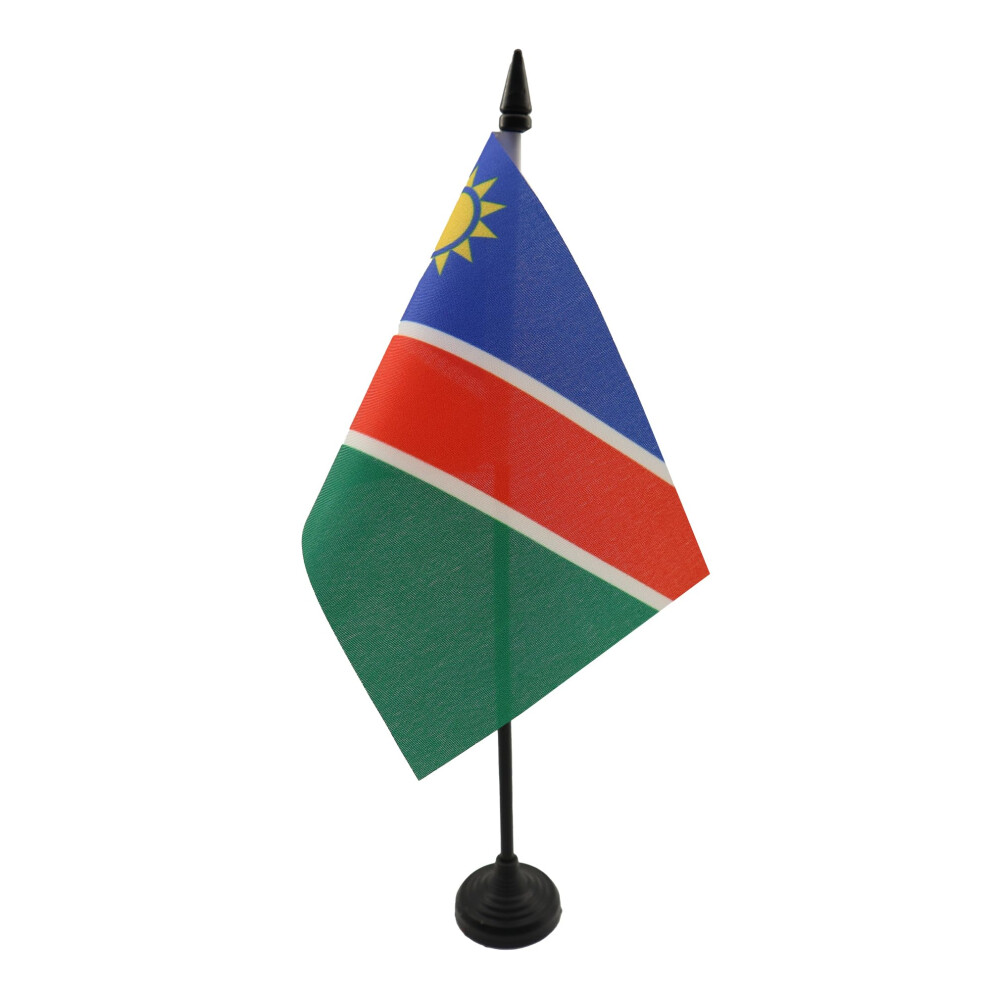 Bandiera Da Tavolo Namibia 15X10Cm - Piccola Bandierina Namibiana 10 X 15 Cm - Az Flag-image