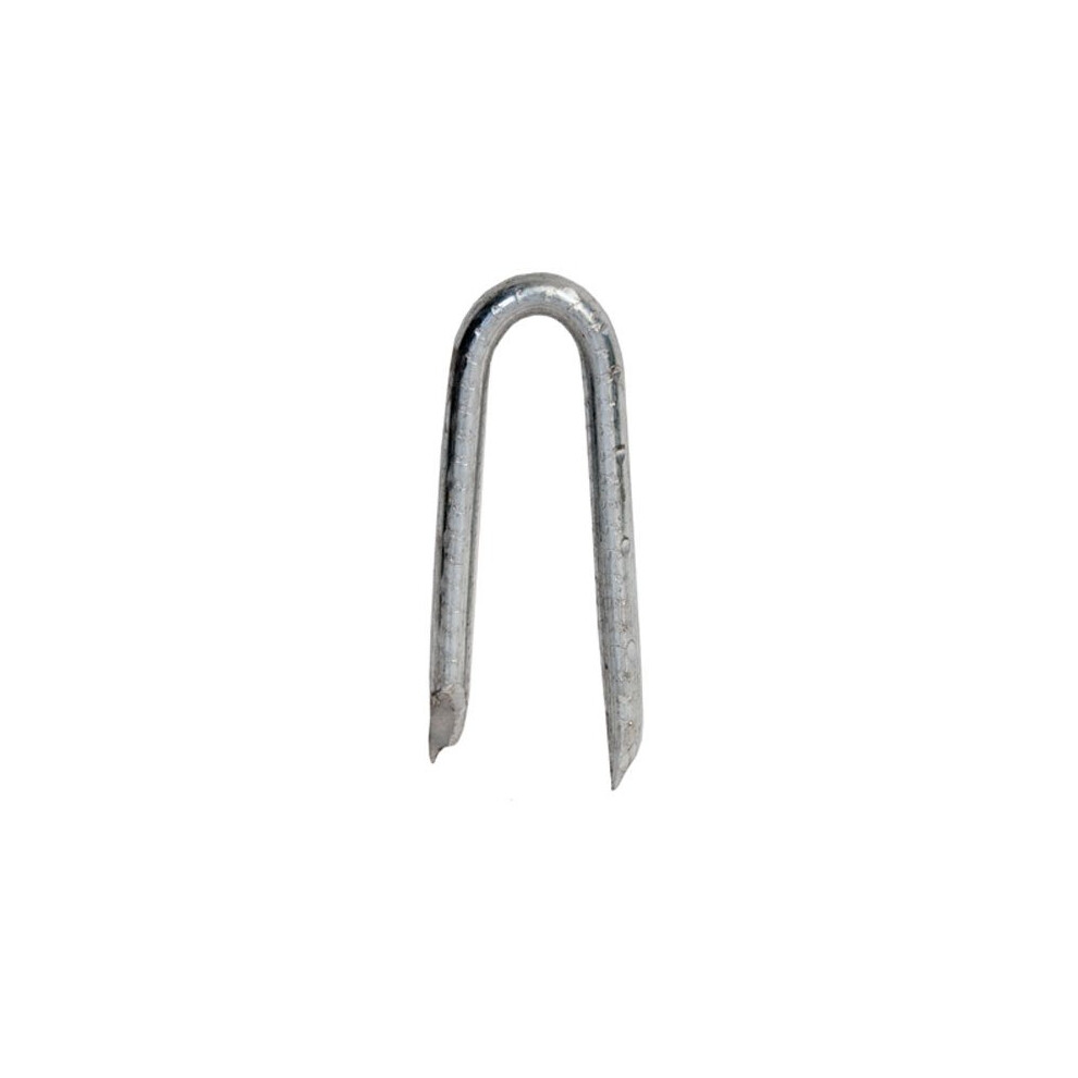 Agrafes galvanis   es Fas-N-Tite pour cl   tures de palissade (2-1/2 po) - Bo   te de 5 lb