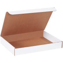 BOX USA BML14102 Litteraturfrsndelser 14"""" x 10"""" x 2"""" Vita (pack med 50)