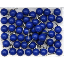 AKOAK 1/8 inch donkerblauwe kaartspijkers, verpakking van 100 stuks