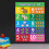 Palace Curriculum Numbers 1-10 Poster Chart - LAMINATED 18"""" x 24"""" 4