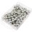 JAM PAPER Colorful Push Pins - Round Head Map Thumb Tacks - Silver PushPins - 100/Pack 4