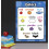 Palace Curriculum Colors Poster Chart - LAMINATED (18 x 24) 3