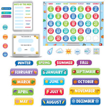 CTP Pinnwand, akademischer Kalender, Klassenzimmer-Dekoration, 67-teilig (Creative Teaching Press 2649)