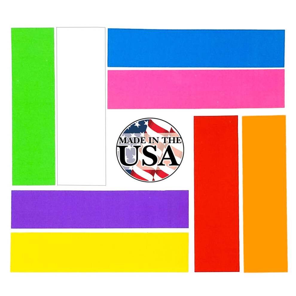 Tag-A-Room Color Coded File Folder Labels 1"""" X 4""""  Assorted Multi-Pack 400 Count-image-OPC-PGC7CMH-NEW