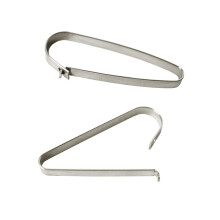 Qikdesign Real Estate Sign Clips Sign Rider Clips til h?ngende skilte (antal 20)