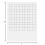 Dry Erase Board Blank Hundred Chart  Student Practice for School or Homeschool  Write In Numbers 1-100 2
