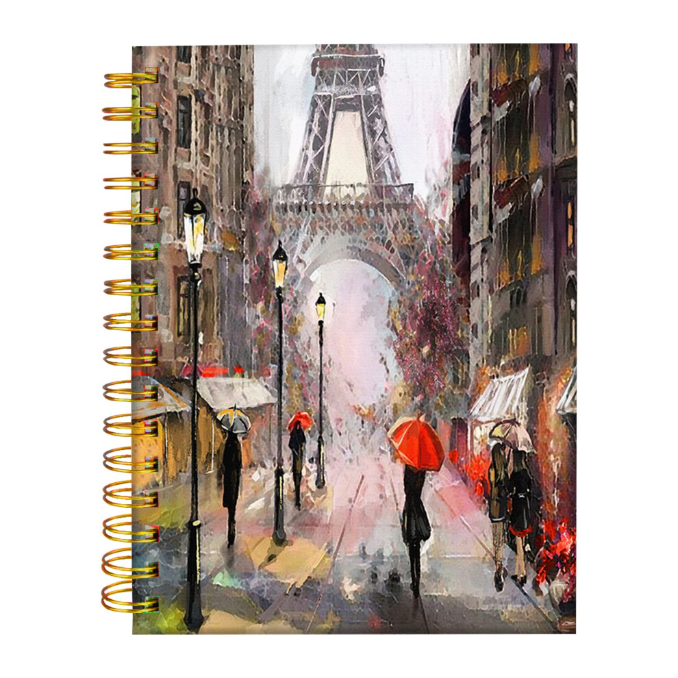 iampanda Spiral Journal Notebook Strong Twin-Wire Binding with Premium Paper for Girl Women 60 Sheets A5 College Ruled Notebook/Journal Perfect for Sc-image-OPC-PGC7FNM-NEW