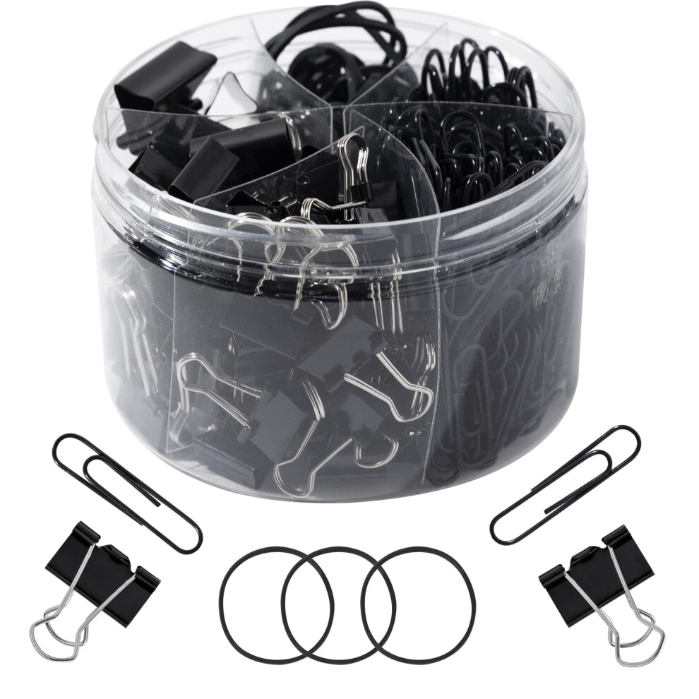 300 St Ck B Roklammern Verschiedene Gr En, Binderclips, Lehrerbedarf F R Klassenzimmer Und B Ro-image