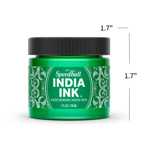 Speedball India Ink Bright Emerald 1 uncia 2