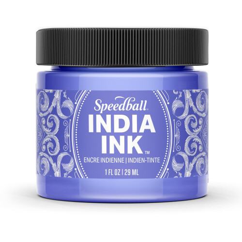 Speedball India Ink Amethyst 1 uncia