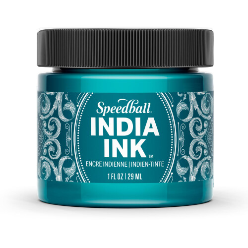 Speedball India Ink Teal Agate 1 ??????