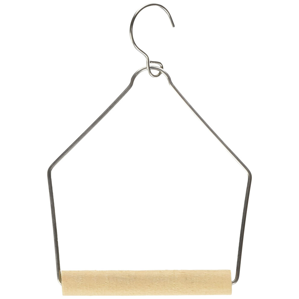 Living World Wooden Perch Swing  3-Inch by 4-Inch