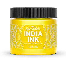 Speedball India Ink Canary 1 uncia