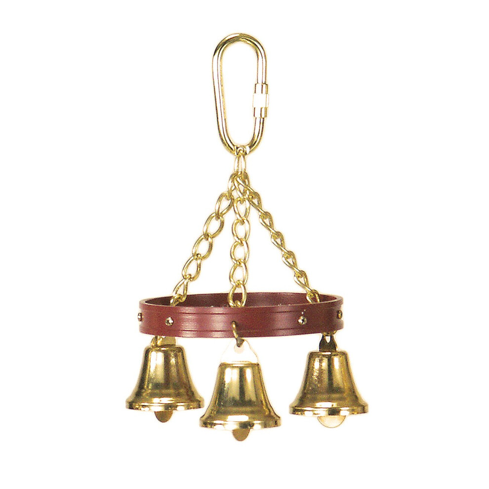 Prevue Hendryx Birdie Decor Wagon Wheel Chandelier Bird Toy