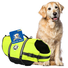 Paws Aboard Hondenreddingsvest - Houd uw hond veilig met een neopreen reddingsvest voor zwemmen en varen - Verkrijgbaar in verschillende maten, kleur