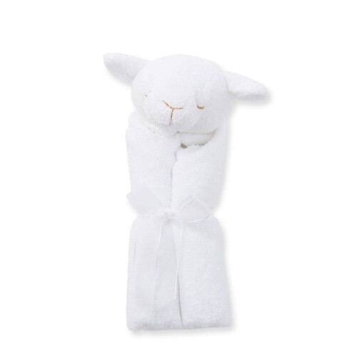 Angel Dear - White Lamb Blankie