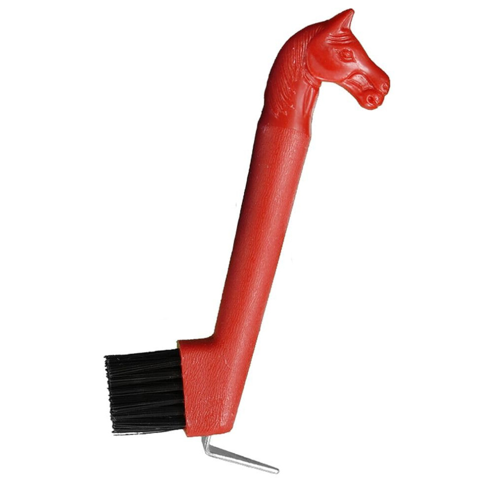Combinaison cure-pieds/brosse pour t   te de cheval Tough1