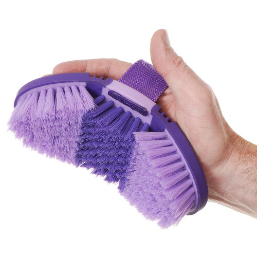 Brosse de finition flexible Tough 1 Great Grips Violet/Violet clair