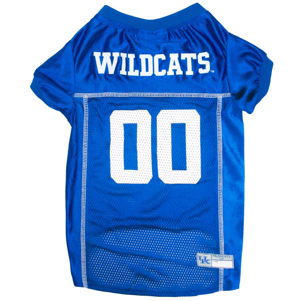 Photos - Dog Clothing Pets First NCAA College University of Kentucky Wildcats Mesh Jersey for DOGS & CATS Size Small Licensed Dog Jersey with your