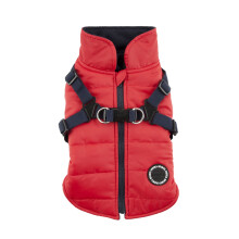 Puppia Authentic Mountaineer II Winter Vest Large Red
