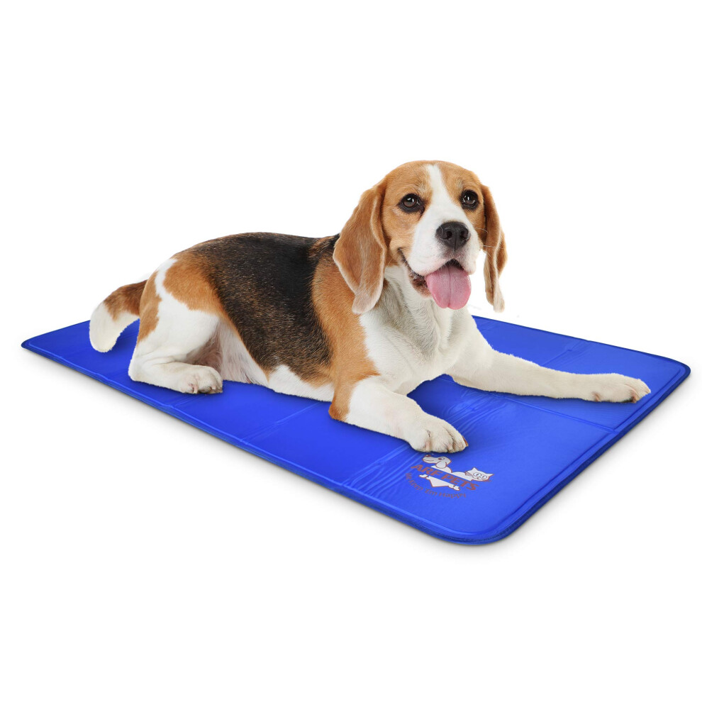 Photos - Bed & Furniture Arf Pets Dog Cooling Mat 27 x 43 Pad for Kennels Crates and Beds Non-Toxic Durable Solid Self Cooling Gel Material. No Refri