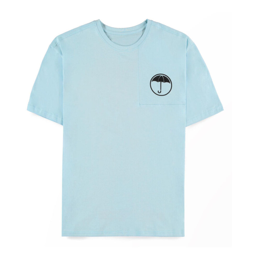 Universal (Large) Umbrella Academy Number Five T-Shirt, Unisex (Ts657433uba) Blue