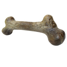 Pet Qwerks Dinosaur BarkBone - Nylon hondenbot voor agressieve kauwers - Bacon smaak - 6,5""