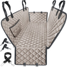 URPOWER Hundesitzbezug Auto für Haustiere 100% wasserdicht Pet Hammock 600D strapazierfähig kratzfest rutschfest